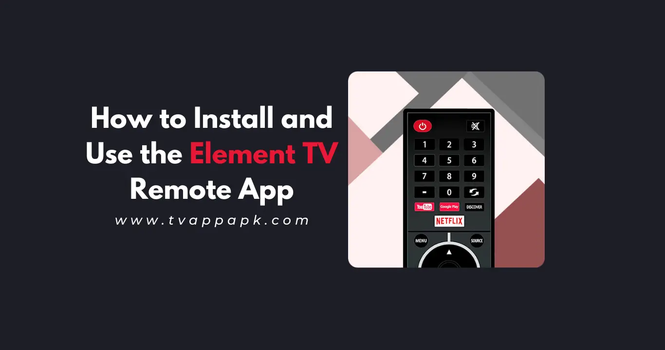 element tv remote app