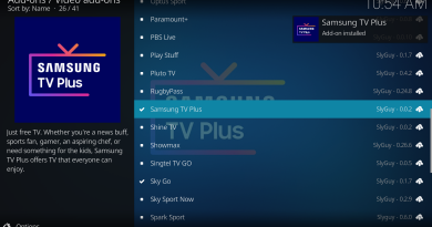 Samsung TV Plus Kodi