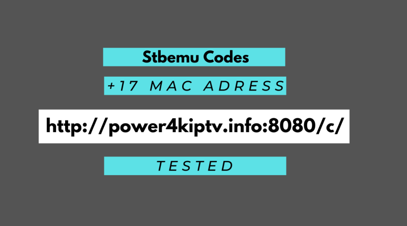 stbemu codes